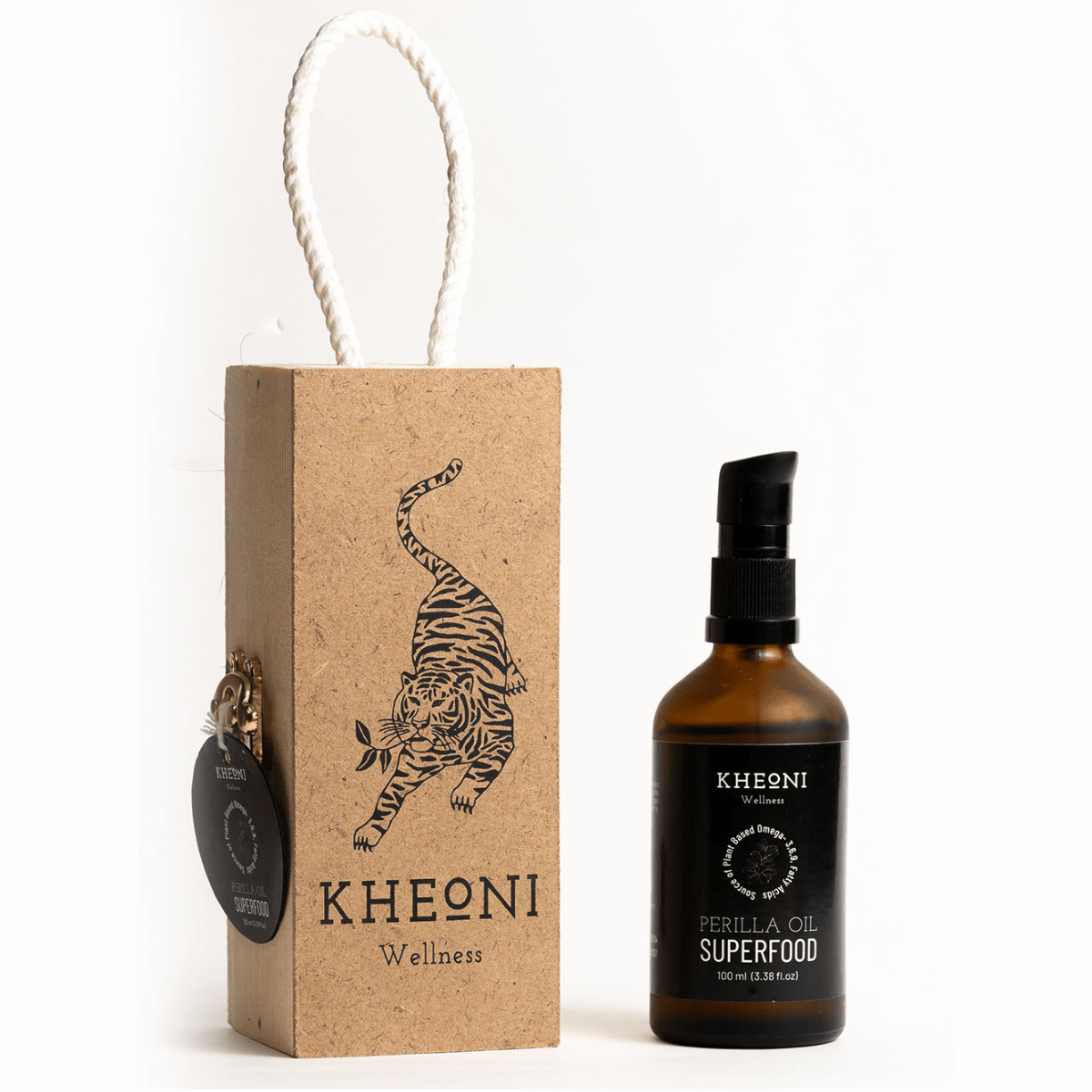 Cold - Pressed Perilla Oil Superfood for Wellness | Verified Sustainable by Brown Living™