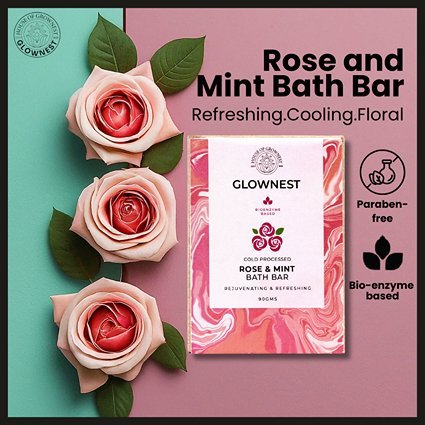 Copy of Bioenzyme Based Rose & Mint Bath Bar | Verified Sustainable by Brown Living™