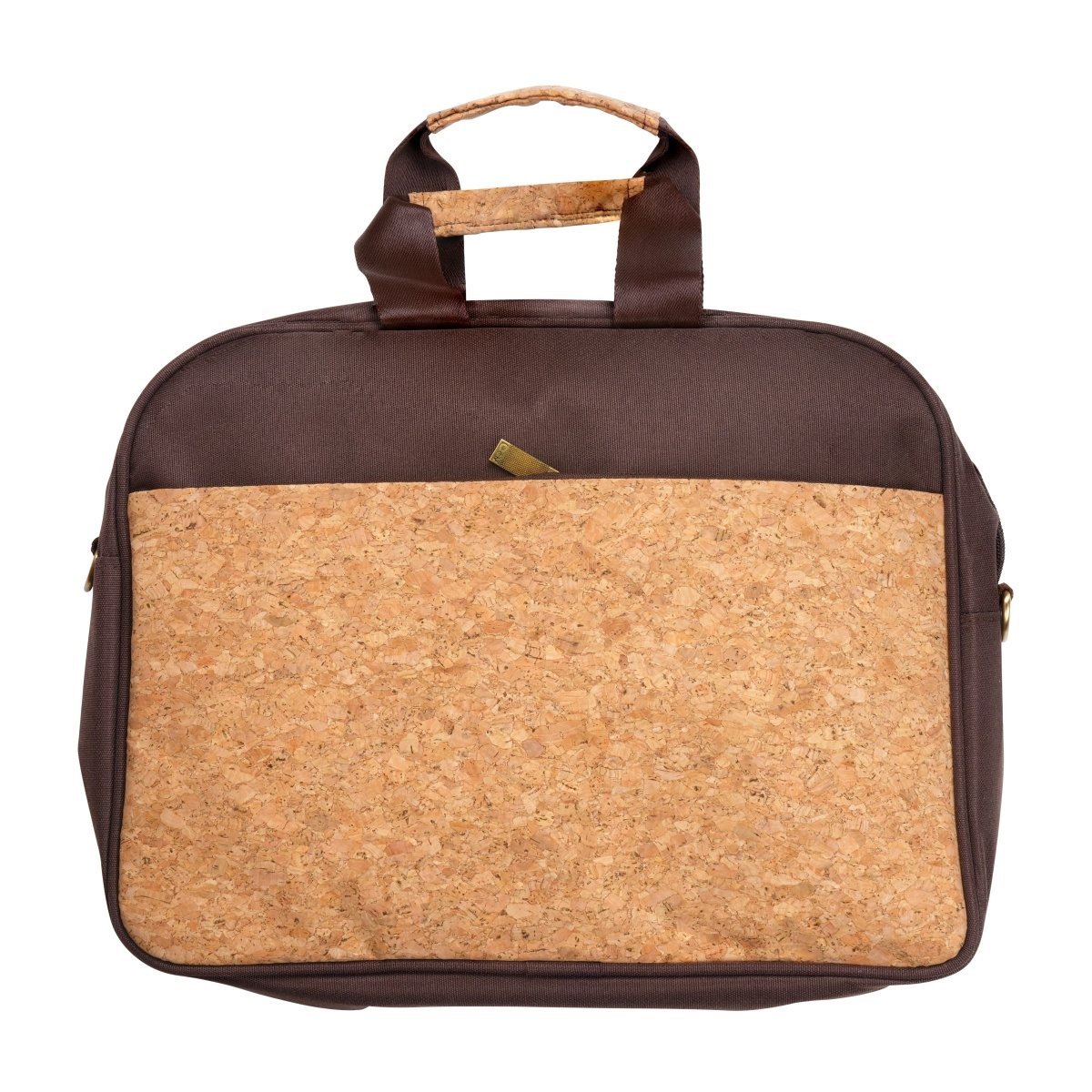 Cork Laptop Bag – Laptop Sleeve by The Cork Studio available on Brown Living™. . SKU: TCS - 54. Img 2.
