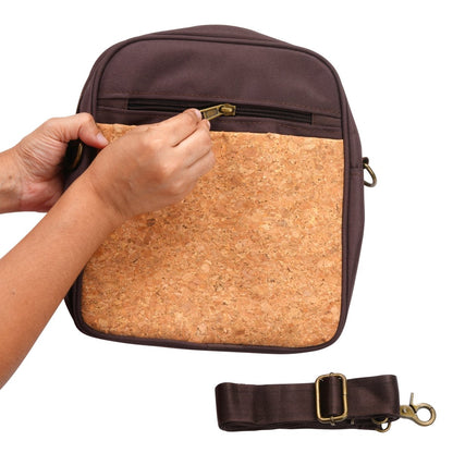 Cork Sling Messenger Bag – Sling Bag by The Cork Studio available on Brown Living™. . SKU: TCS - 53. Img 3.