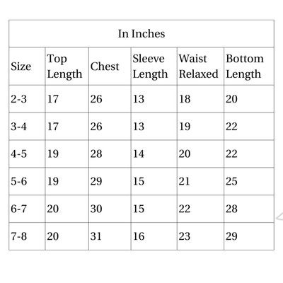 100% Cotton Cosmic Cuddles Kids Collar Night Suit Set – Kids Nightwear on Brown Living™. SKU: CCD23K1. Img 8.