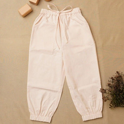 Cotton Comfort Joggers - For Him and For Her – Kids Pants on Brown Living™. SKU: SCUB(Cr) - 04. Img 2.