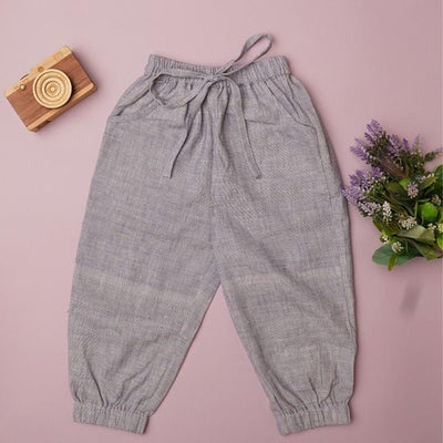 Cotton Comfort Joggers - For Him and For Her – Kids Pants on Brown Living™. SKU: SCUB(Pu) - 03. Img 1.