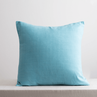 Cotton Cushion Cover | Corisca | Light Blue | Verified Sustainable by Brown Living™