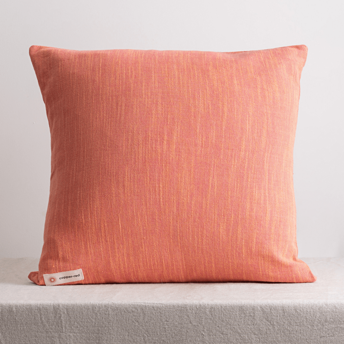 Cotton Cushion Cover | Jaipur | Pink | Verified Sustainable by Brown Living™