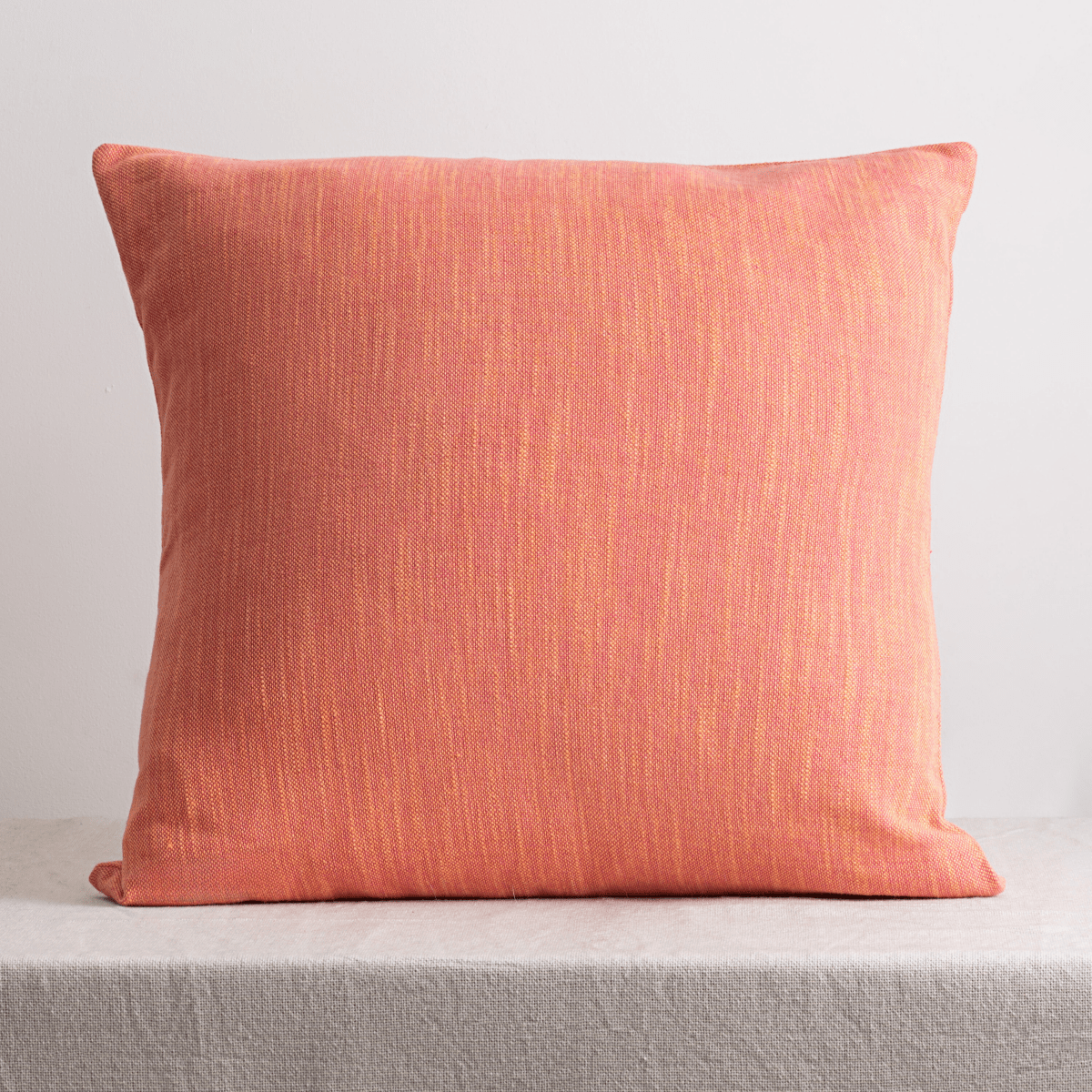 Cotton Cushion Cover | Jaipur | Pink | Verified Sustainable by Brown Living™