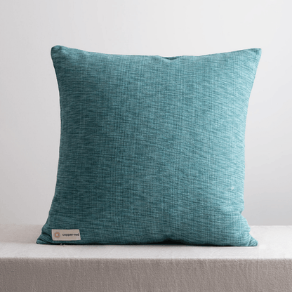 Cotton Cushion Cover | Marbella | Blue - Green | Verified Sustainable by Brown Living™