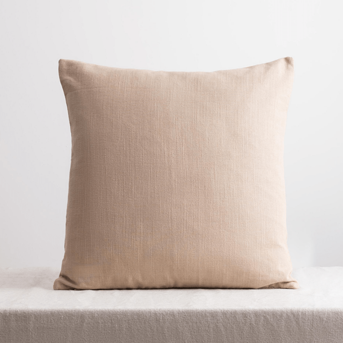 Cotton Cushion Cover | Serengeti | Beige | Verified Sustainable by Brown Living™