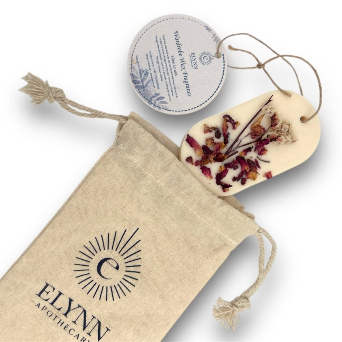 Cotton Flower Wax Sachet - 35g | Verified Sustainable by Brown Living™