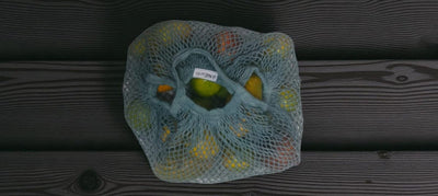 Cotton Refrigerator Mesh Bags - Set of 3 – Fridge Vegetable Bags on Brown Living™. SKU: OEP156. Img 8.