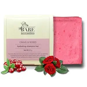 Crans N' Roses Shampoo Bar - Vegan | Hydrating for Dry Flaky Scalp - 85g | Verified Sustainable by Brown Living™