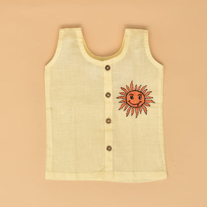 Day & Night Critters Jabla (Sun, Frog and Night Owl Design) - Pure Cotton Baby Jabla Set of 3 | Verified Sustainable by Brown Living™