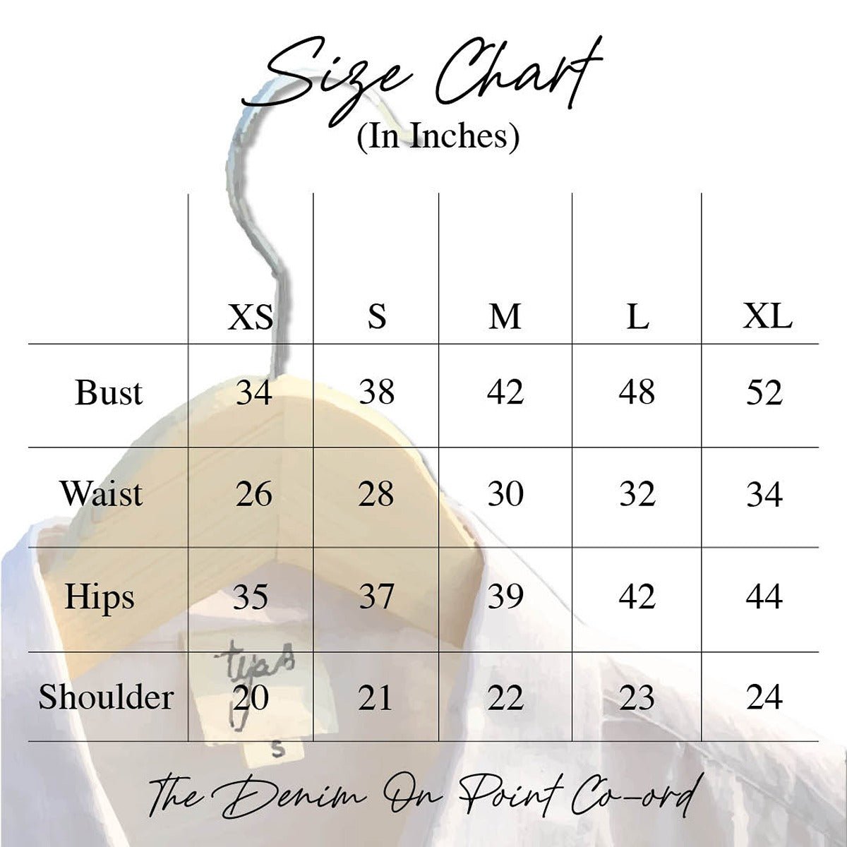 Denim Co - ord Set – Sleek & On Point Style | Verified Sustainable by Brown Living™