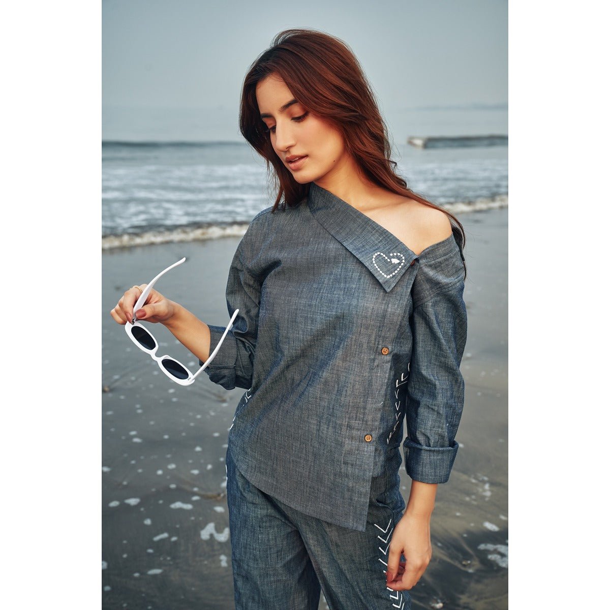 Denim On Point Shirt – Classic Everyday Wear | Verified Sustainable by Brown Living™