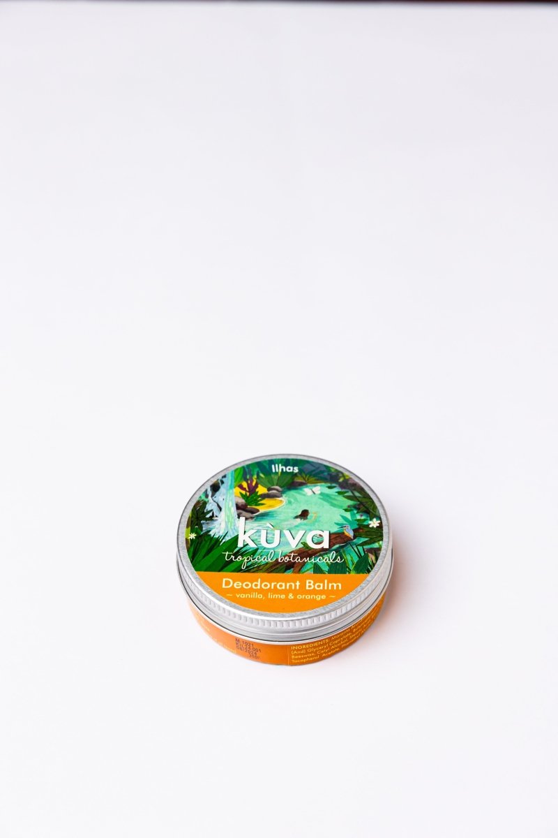 Deodorant Balm - 'Ilhas' - Vanilla, Lime & Orange - 50 gm | Verified Sustainable by Brown Living™