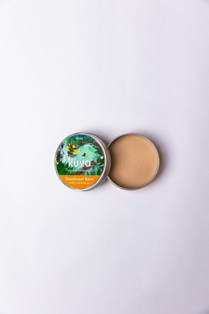 Deodorant Balm - 'Ilhas' - Vanilla, Lime & Orange - 50 gm | Verified Sustainable by Brown Living™