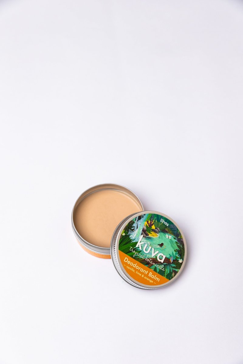 Deodorant Balm - 'Ilhas' - Vanilla, Lime & Orange - 50 gm | Verified Sustainable by Brown Living™