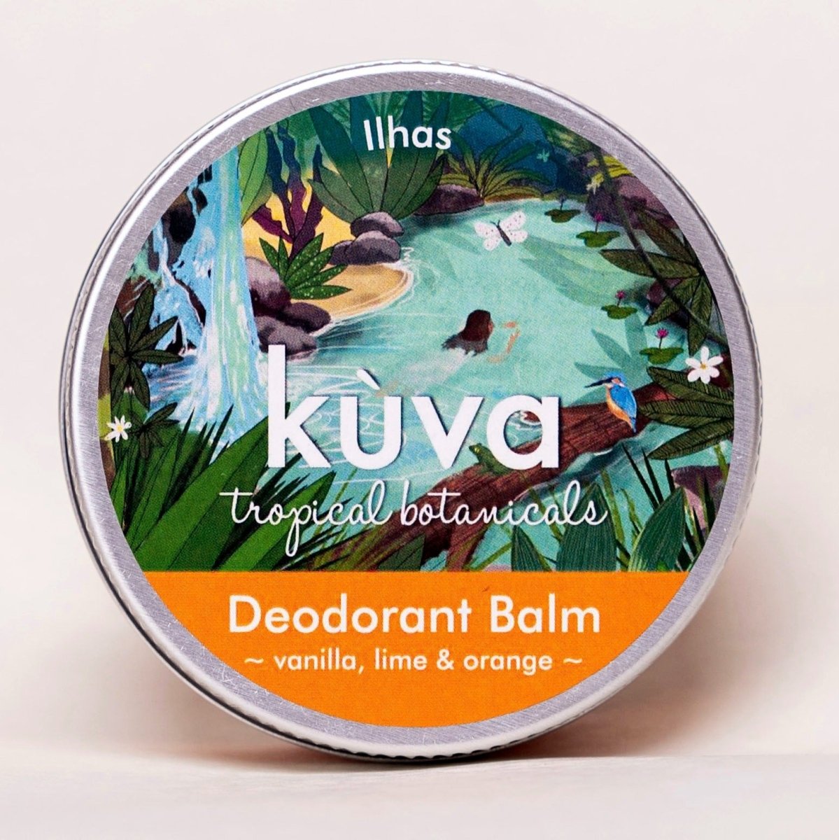 Deodorant Balm - 'Ilhas' - Vanilla, Lime & Orange - 50 gm | Verified Sustainable by Brown Living™