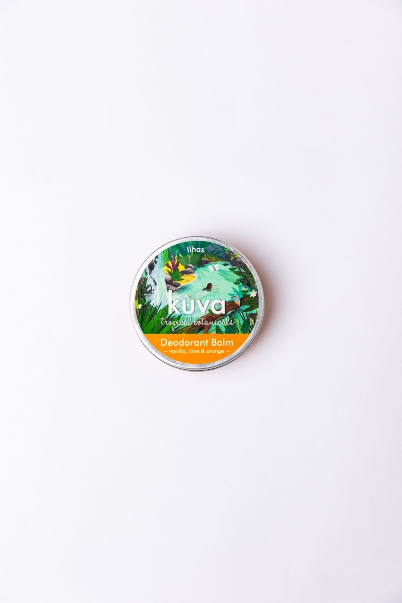 Deodorant Balm - 'Ilhas' - Vanilla, Lime & Orange - 50 gm | Verified Sustainable by Brown Living™