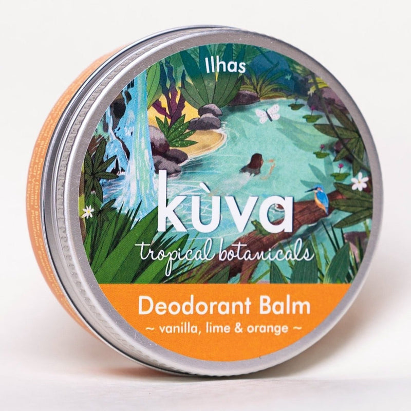 Deodorant Balm - 'Ilhas' - Vanilla, Lime & Orange - 50 gm | Verified Sustainable by Brown Living™