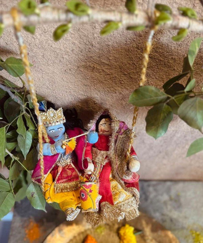 Dolls of India | Set of 2 | Plantable dolls for Holi | Verified Sustainable by Brown Living™