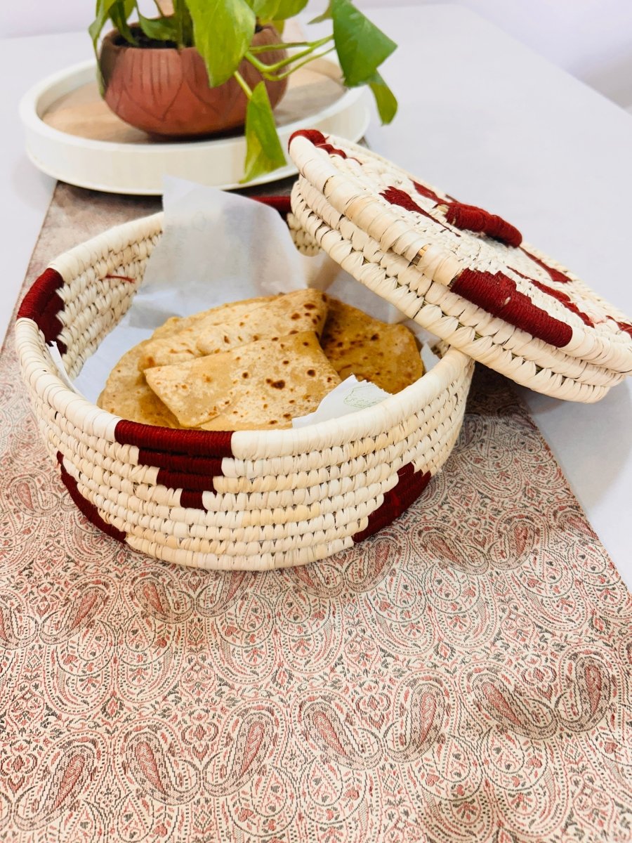 Dough Dome Basket – Covered, Natural Bread Storage Tray | Verified Sustainable by Brown Living™