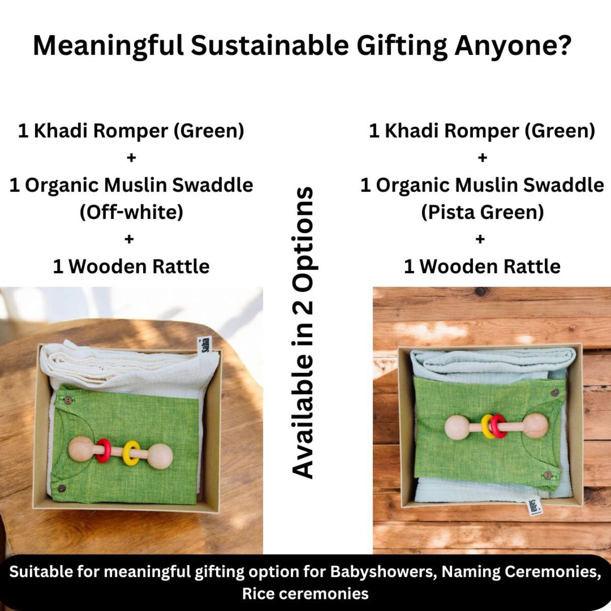 Earth Baby Gift Set - Newborn Gift Hamper | Verified Sustainable by Brown Living™