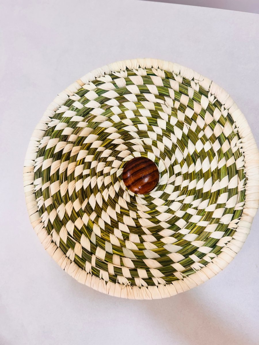 Earthen Muse Basket – 10” Artisanal Storage for Eco Homes | Verified Sustainable by Brown Living™