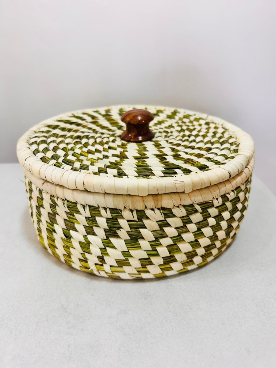 Earthen Muse Basket – 10” Artisanal Storage for Eco Homes | Verified Sustainable by Brown Living™