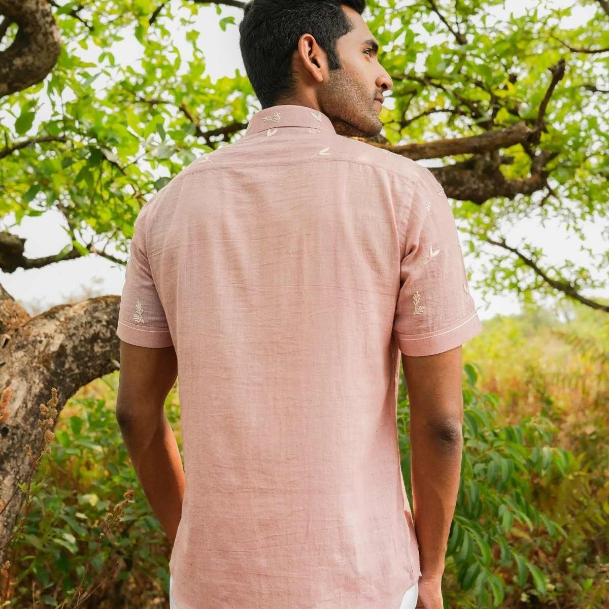 Earthy Instincts Relaxed Fit Casual Shirt | Verified Sustainable by Brown Living™