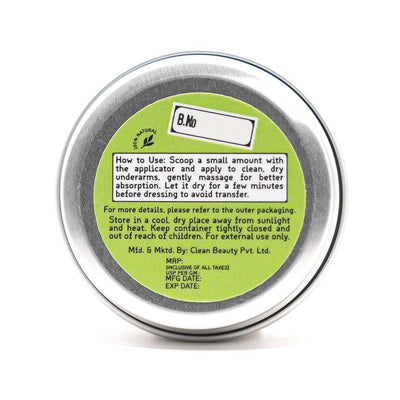 Earthy Patchouli Deodorant with Herbal Essence – Deodorant on Brown Living™. SKU: 8904448007701. Img 7.