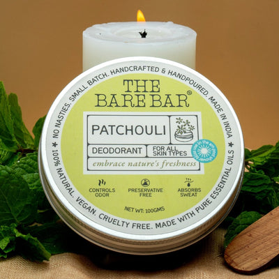 Earthy Patchouli Deodorant with Herbal Essence – Deodorant on Brown Living™. SKU: 8904448007725. Img 9.