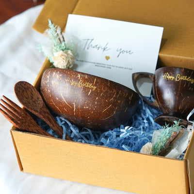 Eco - Friendly Birthday Gifts/Hampers Set – Gift Giving on Brown Living™. SKU: TGABRTHDYHMPR. Img 1.