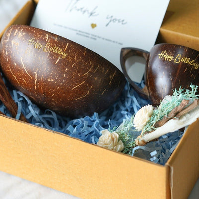 Eco - Friendly Birthday Gifts/Hampers Set – Gift Giving on Brown Living™. SKU: TGABRTHDYHMPR. Img 4.