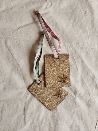 Eco - Friendly Hemp Luggage Tag (Pack of 2) – Travel Accessories on Brown Living™. SKU: HI05011. Img 6.