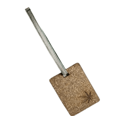 Eco - Friendly Hemp Luggage Tag (Pack of 2) – Travel Accessories on Brown Living™. SKU: HI05011. Img 4.