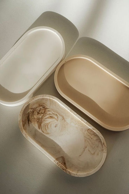 Eco - Friendly Oval Tray | Verified Sustainable by Brown Living™