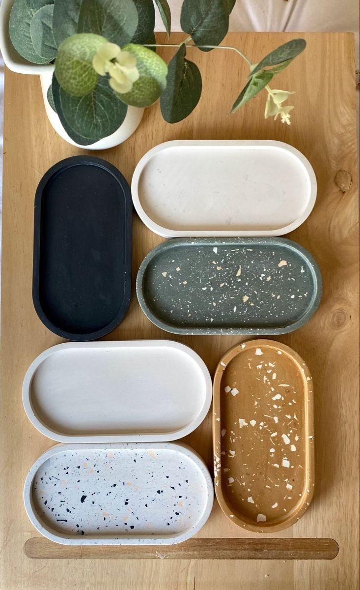 Eco - Friendly Oval Tray | Verified Sustainable by Brown Living™