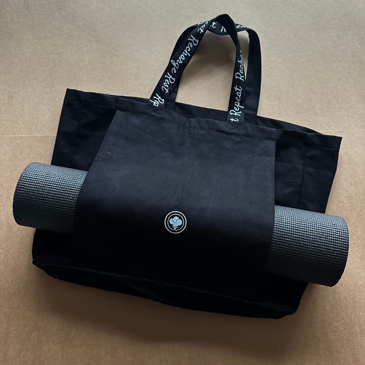 Eco - Friendly Yoga Tote Bag for Daily Practice | Verified Sustainable by Brown Living™