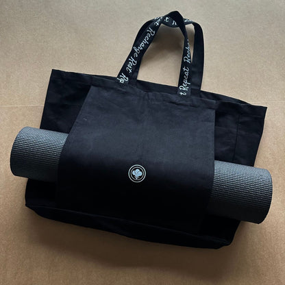 Eco - Friendly Yoga Tote Bag for Daily Practice | Verified Sustainable by Brown Living™