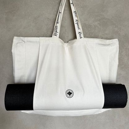 Eco - Friendly Yoga Tote Bag for Daily Practice | Verified Sustainable by Brown Living™