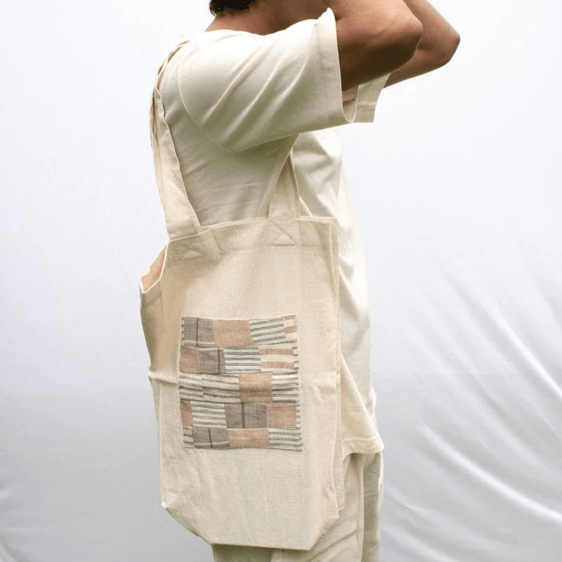 Ecru Organic Cotton Tote Bag | Verified Sustainable by Brown Living™