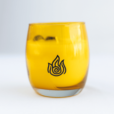 Element Fire Candle with Warm Bold Fragrance – Candles & Fragrances on Brown Living™. SKU: SN2555. Img 2.