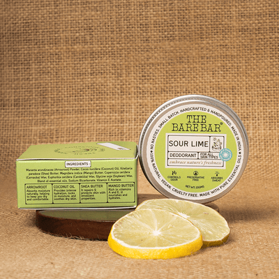 Energizing Sour Lime Deodorant for Citrus Lovers – Deodorant by The Bare Bar available on Brown Living™. 20gm . SKU: 8904448006773. Img 4.