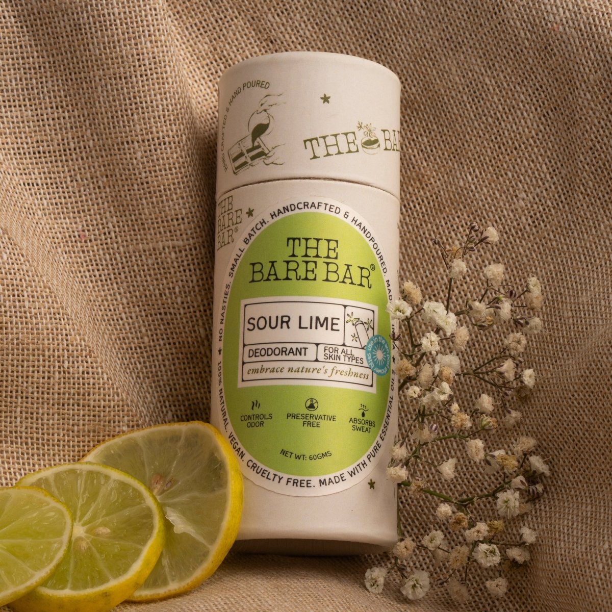 Energizing Sour Lime Deodorant for Citrus Lovers | Verified Sustainable by Brown Living™