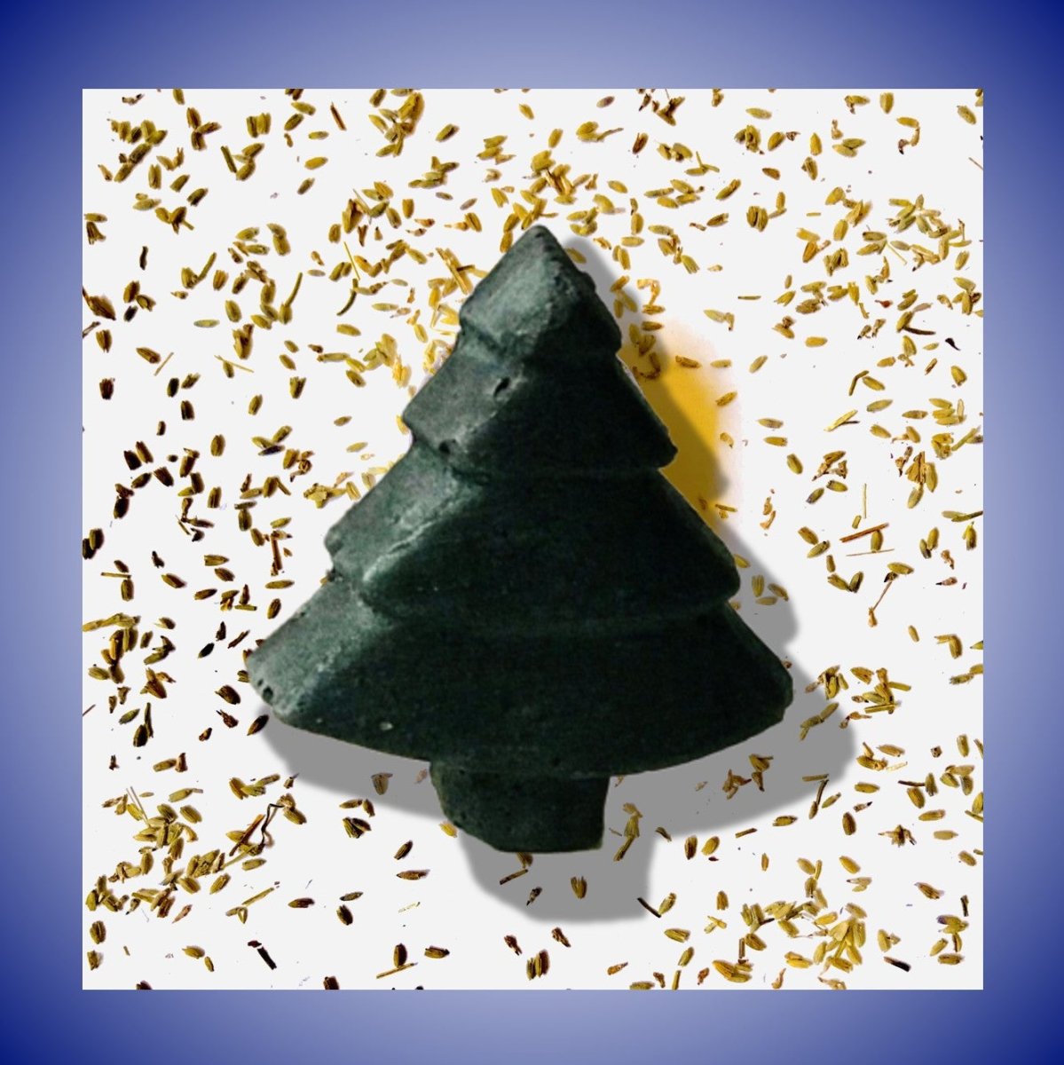 Evergreen Tree Deep Blue Claystone Aroma Diffuser - Lavender | Verified Sustainable by Brown Living™