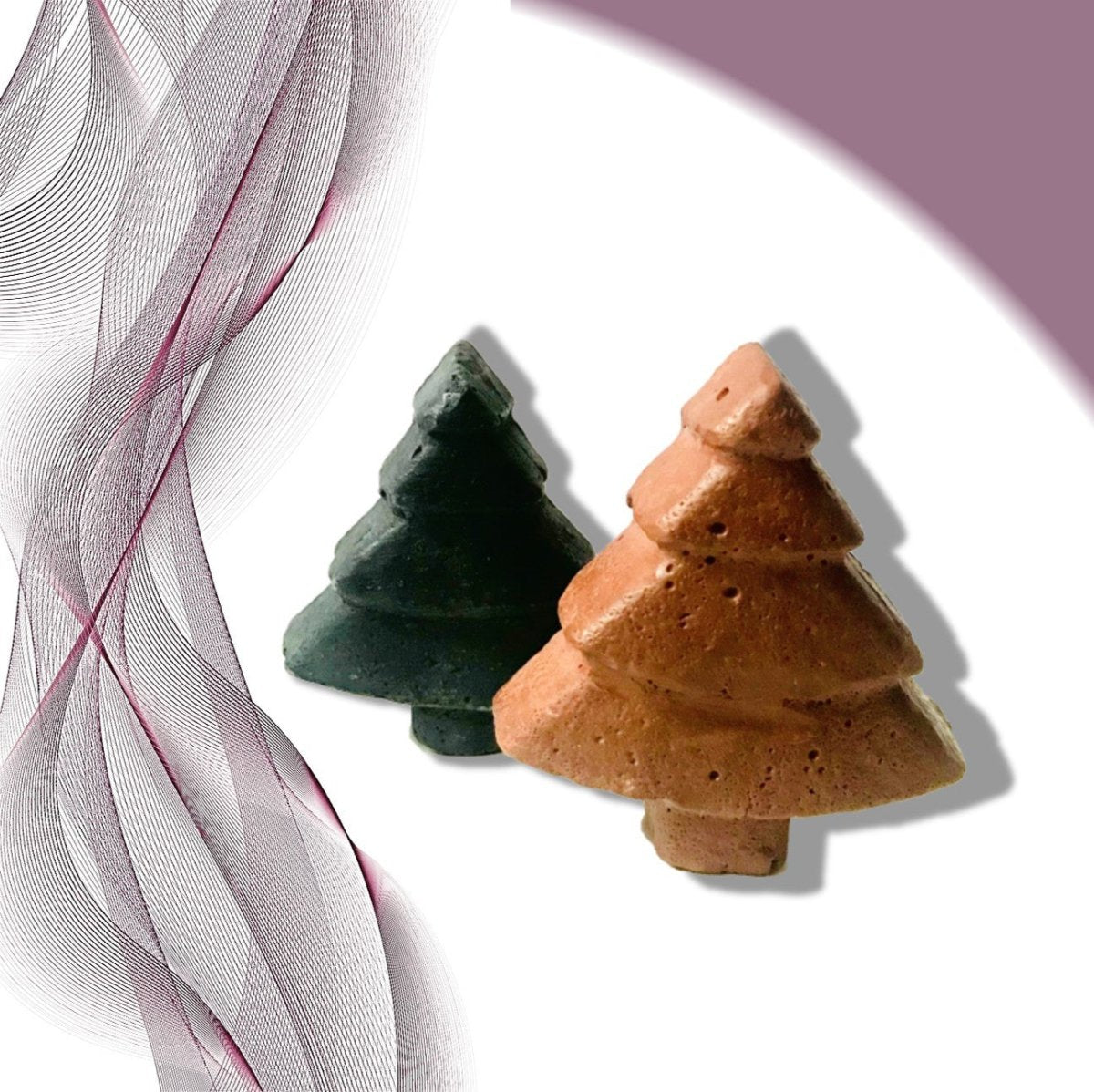 Evergreen Tree Red Claystone Aroma Diffuser Citrus Fresh | Verified Sustainable by Brown Living™