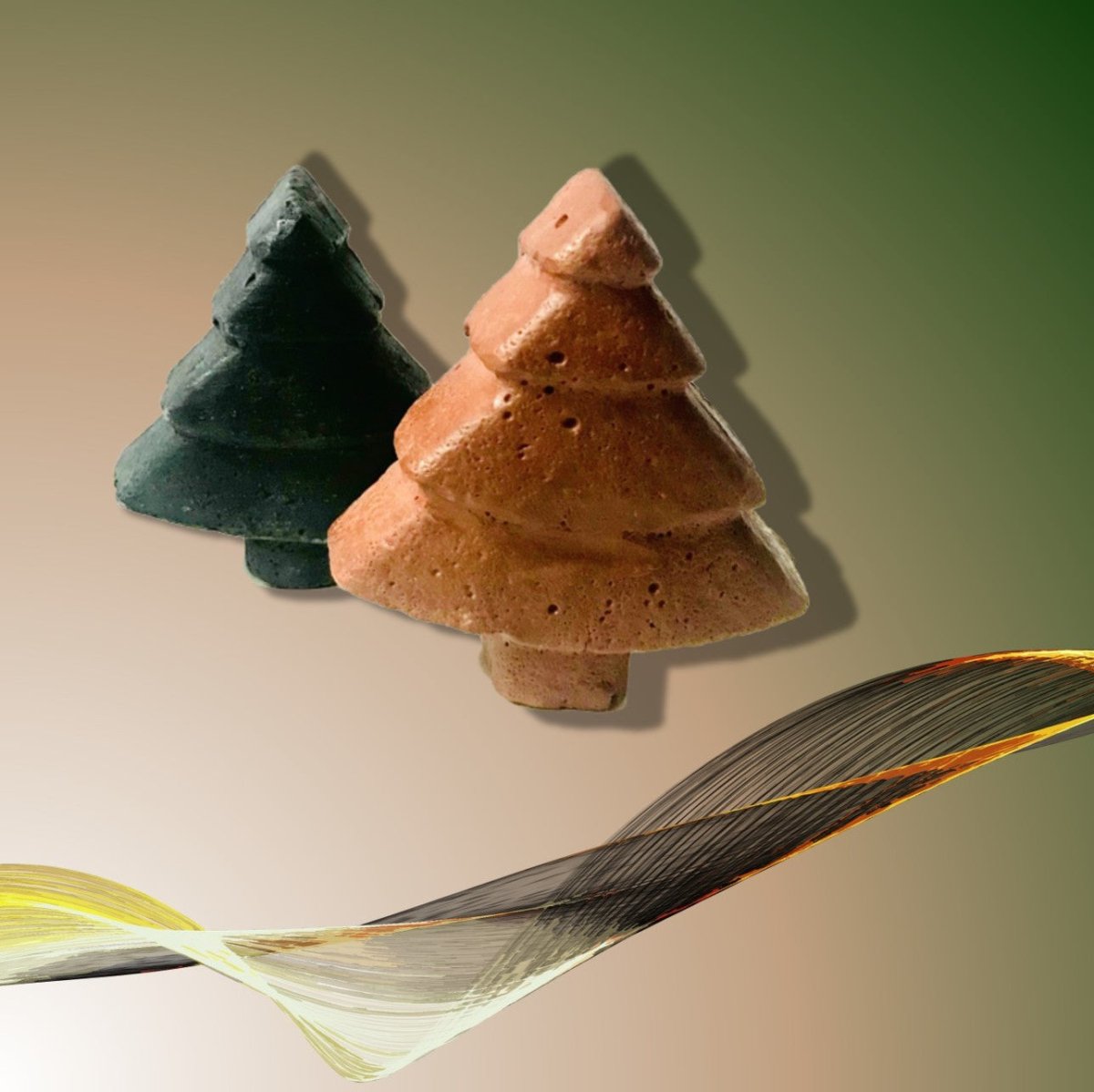Evergreen Tree Red Claystone Aroma Diffuser - Sandalwood Patchouli | Verified Sustainable by Brown Living™
