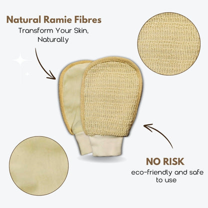 Exfoliating Bath Glove for Body Cleansing | Verified Sustainable by Brown Living™