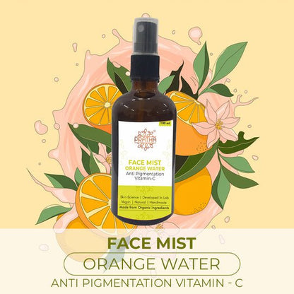 Facial Tonic Mist | Orange Water & Vitamin C | Verified Sustainable by Brown Living™